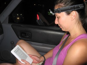 Great for reading while spelunking too!