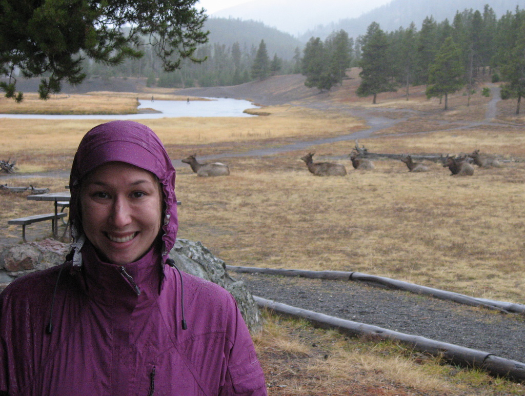 Courtney and the Elk
